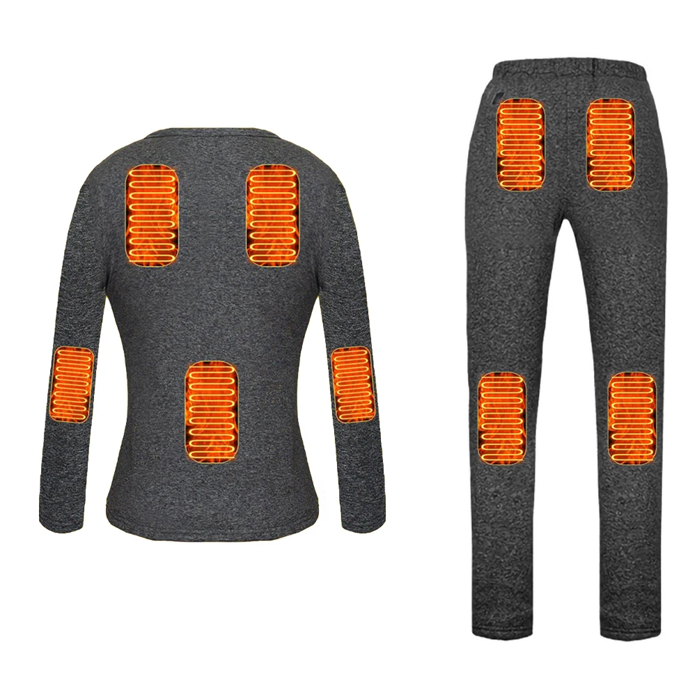 Winter Heated Underwear USB Battery Powered Fleece Thermal Heating Motorcycle Jacket Moto Long Johns Pants Electric Suit Men
Winter Heated Underwear USB Battery Powered Fleece Thermal Heating Motorcycle Jacket Moto Long Johns Pants Electric Suit Men