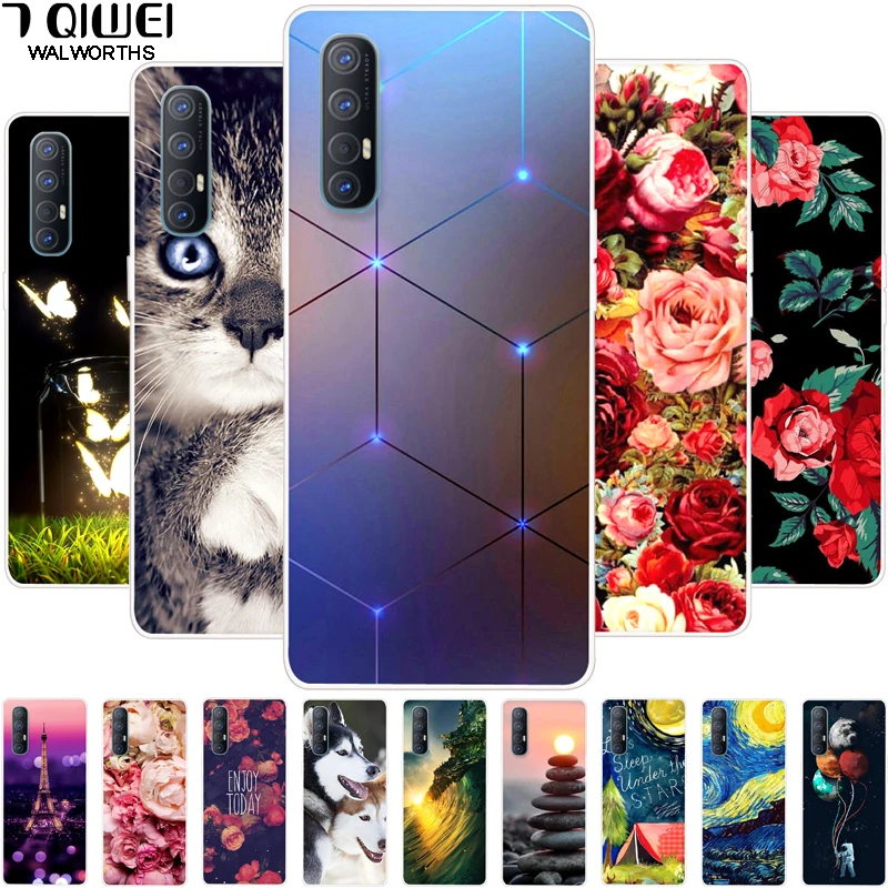 Чехол для телефона Oppo Find X2 Neo чехол 6 5 '' мягкий силиконовый из ТПУ OPPO Lite бампер