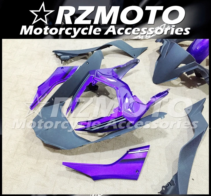 New ABS Full Fairing Kits Fit for Kawasaki Ninja300 EX300 2013 2014 2015 2016 2017 ZX300R 13-17 Bodywork set Custom Purple
New ABS Full Fairing Kits Fit for Kawasaki Ninja300 EX300 2013 2014 2015 2016 2017 ZX300R 13-17 Bodywork set Custom Purple
