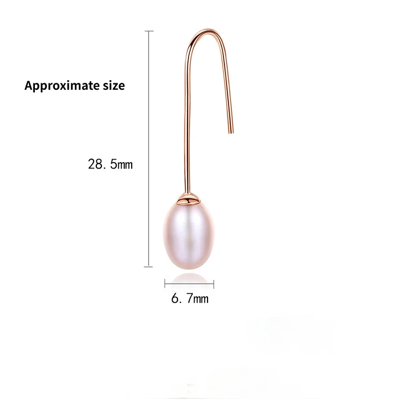 2021 Natural Fresh Water Earrings S925 Sterling Silver Simple Ear Hook Earrings for Women Jewelry Korean Earrings
2021 Natural Fresh Water Earrings S925 Sterling Silver Simple Ear Hook Earrings for Women Jewelry Korean Earrings