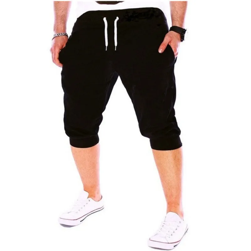 New Sports Men's Pants Outdoor European and American Leisure Sports Fitness Five Point Men's Jogging Pants
New Sports Men's Pants Outdoor European and American Leisure Sports Fitness Five Point Men's Jogging Pants