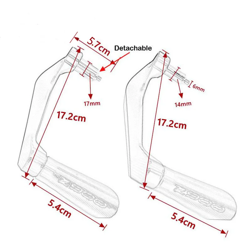 For KAWASAKI Z650 Z900 Z900RS Z 900 Motorcycle Universal Handlebar Grips Guard Brake Clutch Levers Handle Bar Guard Protect
For KAWASAKI Z650 Z900 Z900RS Z 900 Motorcycle Universal Handlebar Grips Guard Brake Clutch Levers Handle Bar Guard Protect