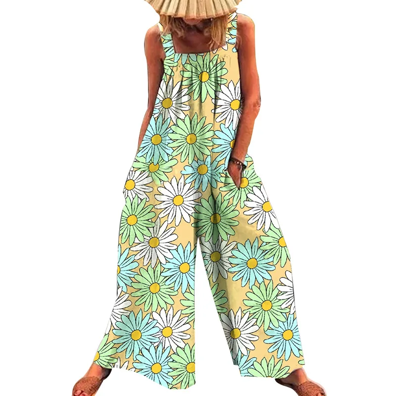 Z-ZOUX Women Jumpsuit Printed Wide Leg Rompers Womens Jumpsuit Fashionable Loose Long Summer Jumpsuits Large Size Woman Romers
Z-ZOUX Women Jumpsuit Printed Wide Leg Rompers Womens Jumpsuit Fashionable Loose Long Summer Jumpsuits Large Size Woman Romers