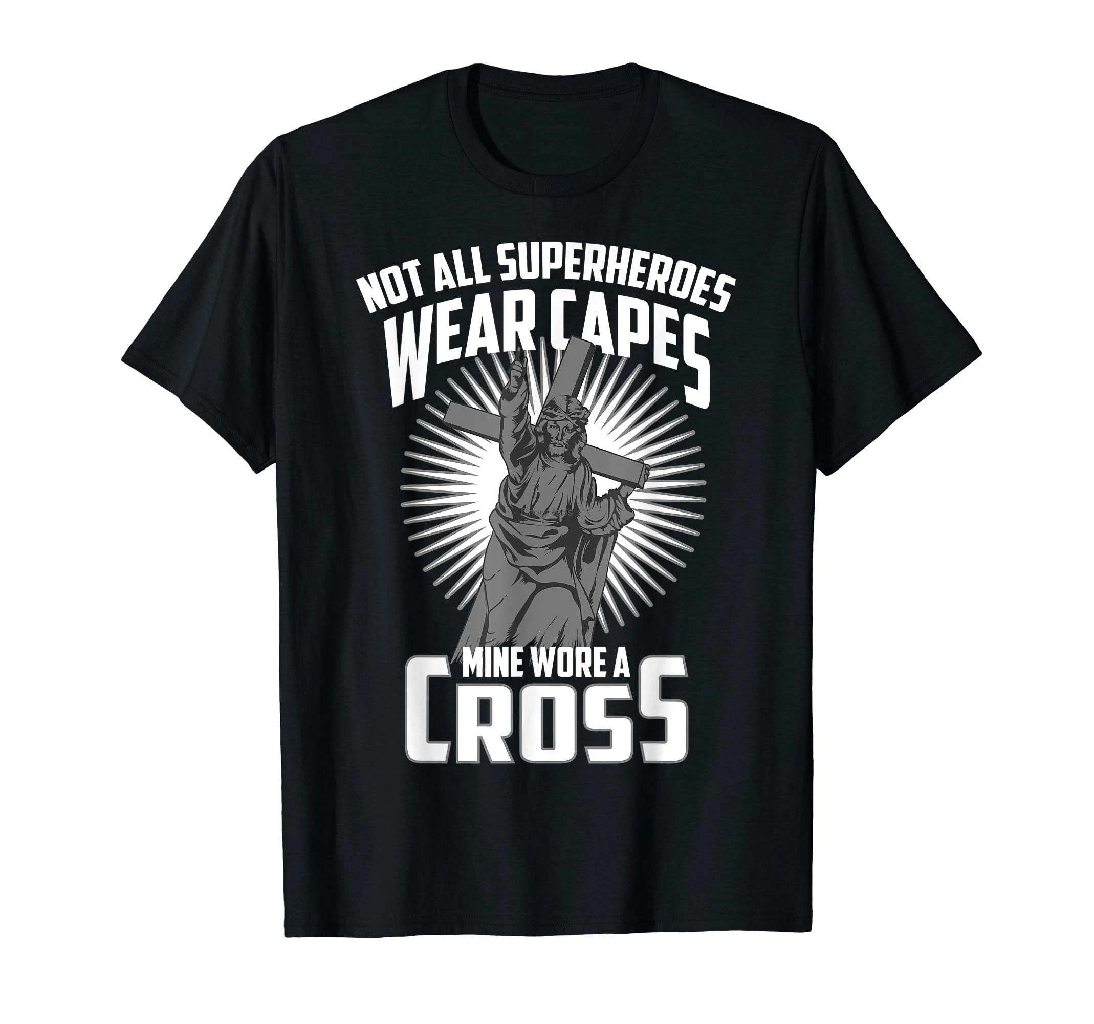 Не все накидки супергероев моя надела футболку в подарок с изображением Креста