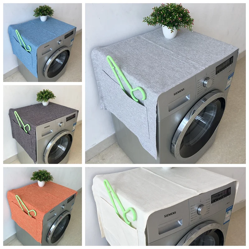 Pure Color Drum Washing Machine Cover Dust Cover Single Door Refrigerator Microwave Oven cover Bedside Cabinet Home Decoration
Pure Color Drum Washing Machine Cover Dust Cover Single Door Refrigerator Microwave Oven cover Bedside Cabinet Home Decoration