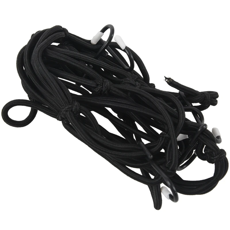 Black Bungee Motorcycle Helmet Cargo Net 6 Hooks Luggage/Package Cargo Net Load Cover Cord Web
Black Bungee Motorcycle Helmet Cargo Net 6 Hooks Luggage/Package Cargo Net Load Cover Cord Web