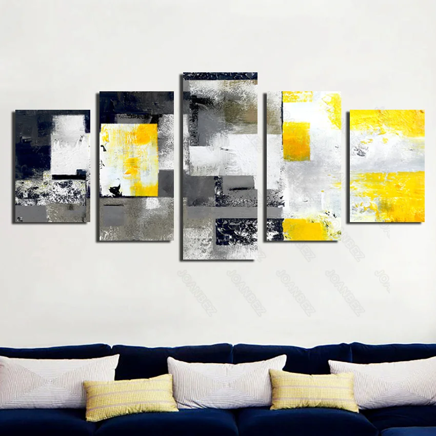 European Style Canvas Material Decorative Painting Abstract Color Drawing Yellow Gray Wall Pattern Background Living Room
European Style Canvas Material Decorative Painting Abstract Color Drawing Yellow Gray Wall Pattern Background Living Room