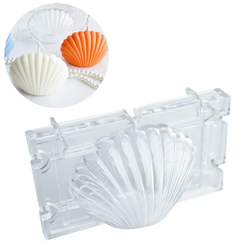 3D Sea Shell Shape Mold Plastic DIY Candle Mold Small Shell Mould For Cake Pastry Baking Decorating Tools Candle Soap Moulds
3D Sea Shell Shape Mold Plastic DIY Candle Mold Small Shell Mould For Cake Pastry Baking Decorating Tools Candle Soap Moulds