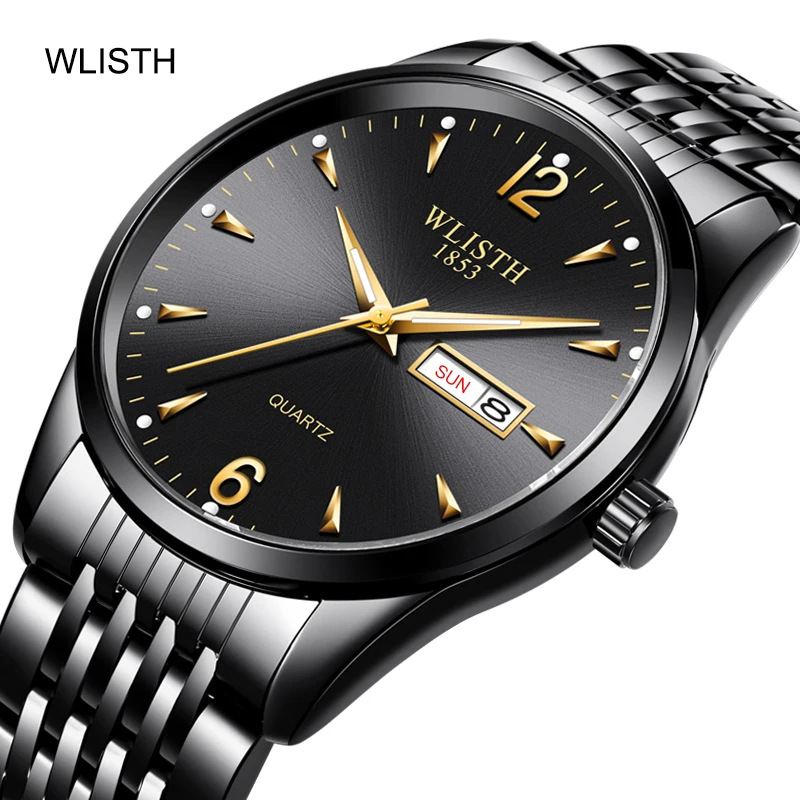 WLISTH Top Brand Watch Men Stainless Steel Business Date Clock Waterproof Luminous Watches Mens Luxury Sport Quartz Wrist Watch
WLISTH Top Brand Watch Men Stainless Steel Business Date Clock Waterproof Luminous Watches Mens Luxury Sport Quartz Wrist Watch