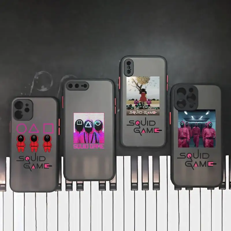 Squid Game 456 horror tv show Phone Case matte transparent For iphone 7 8 11 12 plus mini x xs xr pro max cover
Squid Game 456 horror tv show Phone Case matte transparent For iphone 7 8 11 12 plus mini x xs xr pro max cover