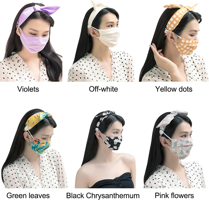 2PCs Printed Bowknot Earmuff Headband With Button For Women Simple Fashion Outdoor Headwear 2021 Casual Scarf Hair Accessories
2PCs Printed Bowknot Earmuff Headband With Button For Women Simple Fashion Outdoor Headwear 2021 Casual Scarf Hair Accessories