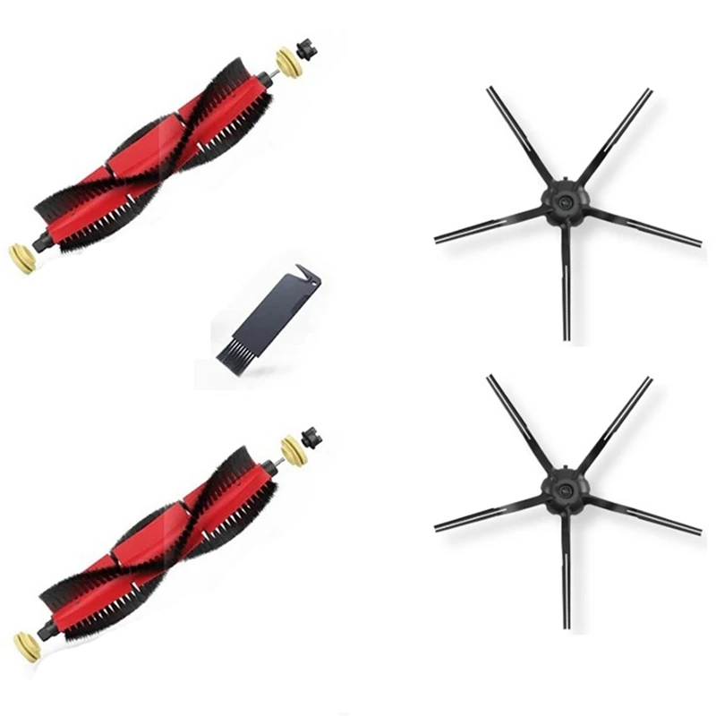 Запасные Комплекты Для Xiaomi Roborock S6/S50/S5Max/S6Max V, чистящие щетки, съемная основная щетка, боковая щетка
Запасные Комплекты Для Xiaomi Roborock S6/S50/S5Max/S6Max V, чистящие щетки, съемная основная щетка, боковая щетка