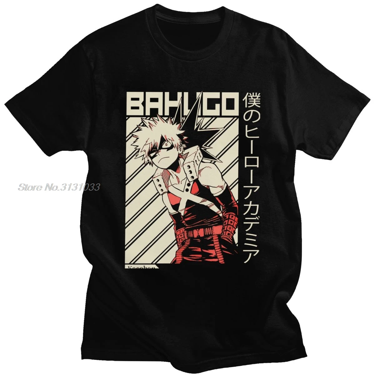 Novelty Men's Boku No Hero Academia Tshirt Short Sleeved Pure Tee O-neck Leisure Anime Manga Katsuki Bakugo T-shirt
Novelty Men's Boku No Hero Academia Tshirt Short Sleeved Pure Tee O-neck Leisure Anime Manga Katsuki Bakugo T-shirt