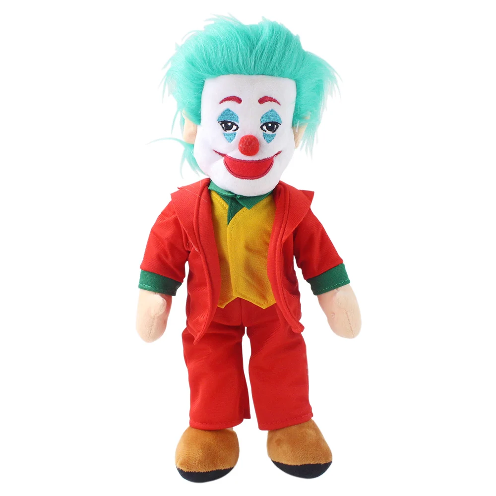 38cm Disney Mr.J Clown Movie The Joker Plush Toys Soft Stuffed Cartoon Doll Birthday Gifts For Children 
38cm Disney Mr.J Clown Movie The Joker Plush Toys Soft Stuffed Cartoon Doll Birthday Gifts For Children