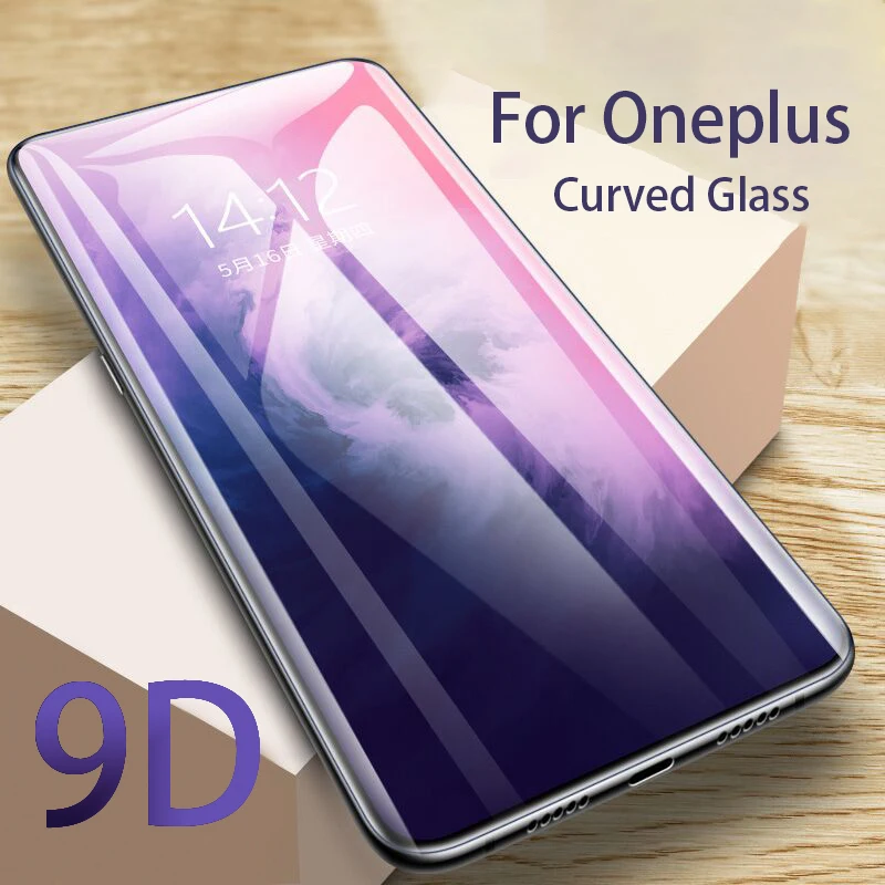 Закаленное стекло 9D для Oneplus 7 Pro защитное Oneplux 1 + One Plus 7pro Oneplus7pro защита экрана pro