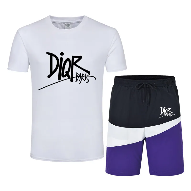Spring and summer 2021 new DR print T-shirt set sports men and women running fitness outdoor sports leisure, T shirt set
Spring and summer 2021 new DR print T-shirt set sports men and women running fitness outdoor sports leisure, T shirt set