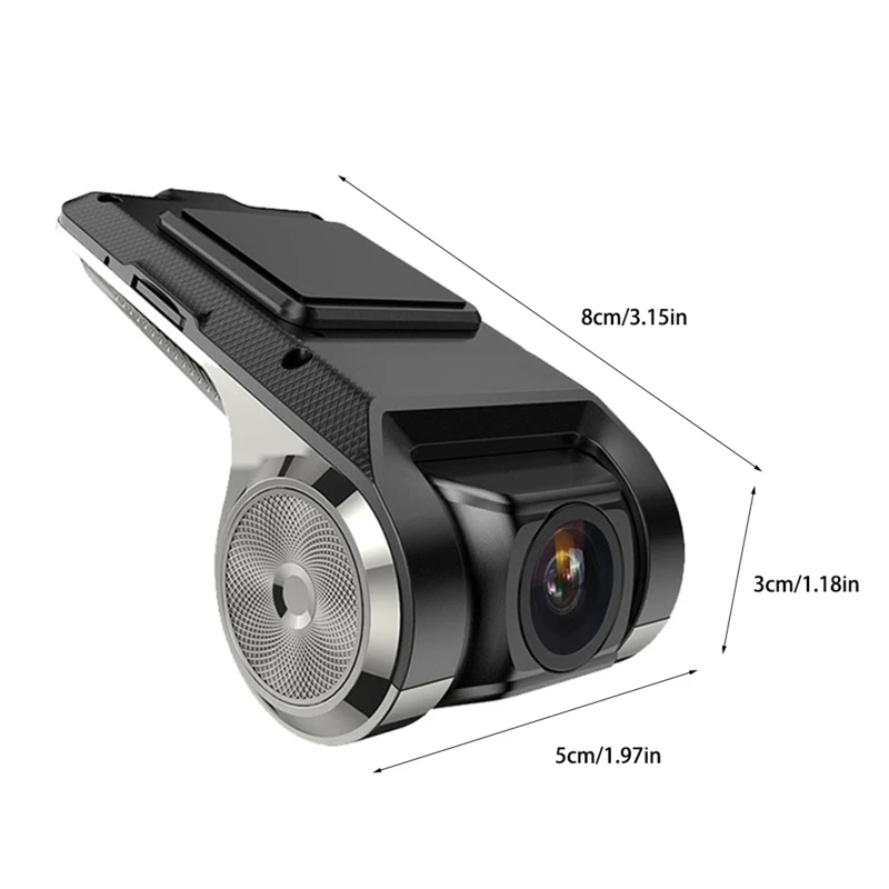 

High Definition Car DVR Camera Video Recorder 170Night Vision USB GPS/ADAS G-sensor Recording Dash Cam 28GC