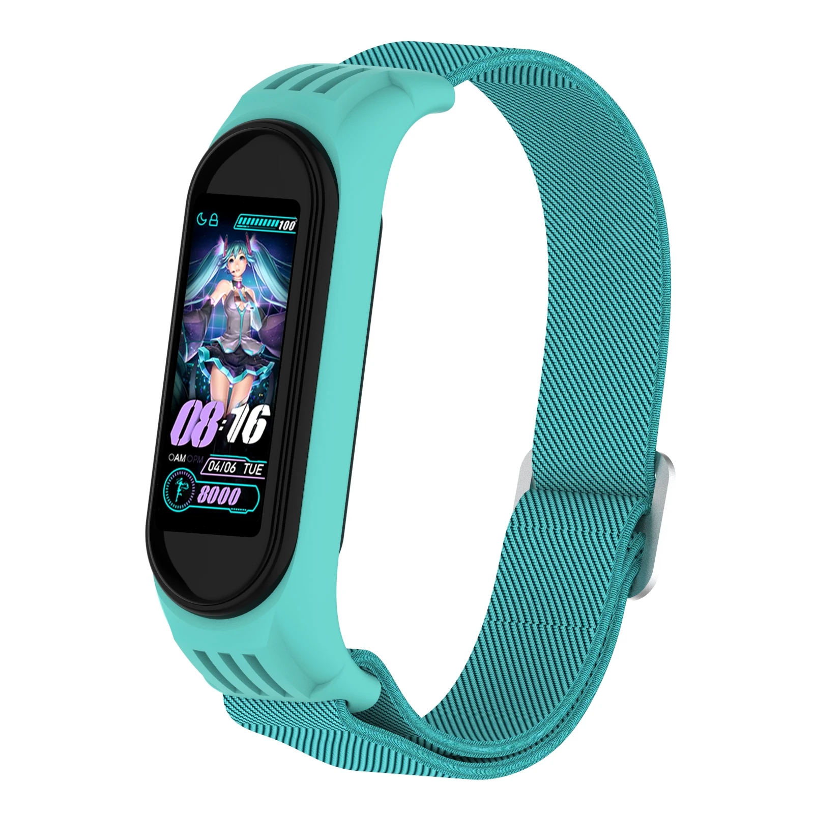 Хит продаж нейлоновый ремешок для наручных часов Xiaomi Mi 6 5 4 MiBand браслет на