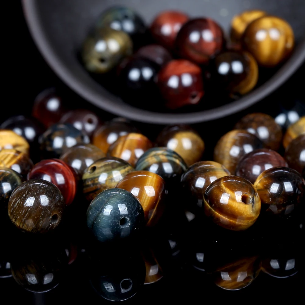 Natural Multicolor Tiger Eye Stone Beads Round Loose Spacer Beads For Jewelry Making 4/6/8/10/12mm DIY Bracelet Necklace
Natural Multicolor Tiger Eye Stone Beads Round Loose Spacer Beads For Jewelry Making 4/6/8/10/12mm DIY Bracelet Necklace