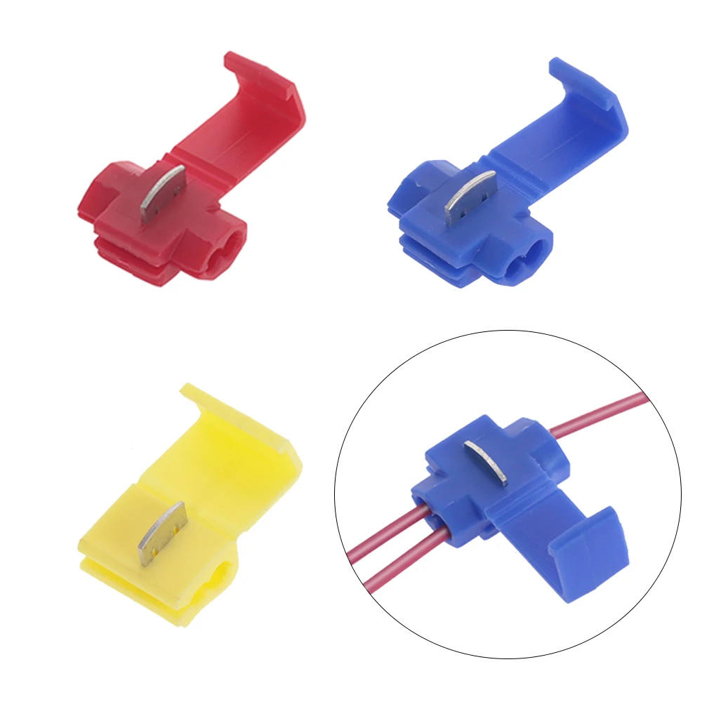 10PCS/20PCS Scotch Lock Electric Wire Cable Connectors Quick Splice Terminals Crimp Non Destructive Without Breaking Line AWG 22
10PCS/20PCS Scotch Lock Electric Wire Cable Connectors Quick Splice Terminals Crimp Non Destructive Without Breaking Line AWG 22