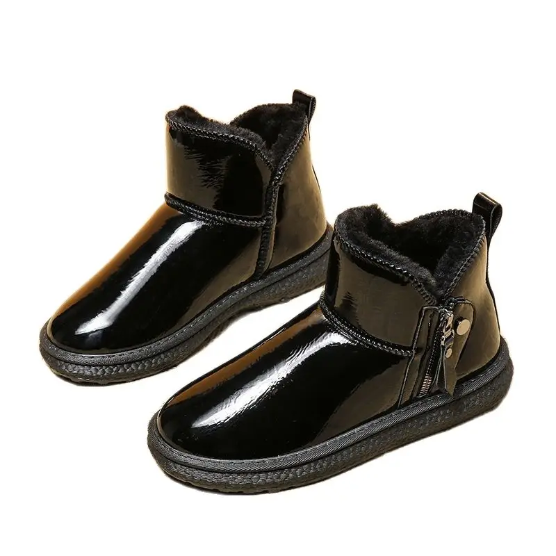 Snow Boots Women's Winter New Bright Leather Waterproof ThicKened Short Bread Shoes Short Boots Women's Leather Shoes
Snow Boots Women's Winter New Bright Leather Waterproof ThicKened Short Bread Shoes Short Boots Women's Leather Shoes