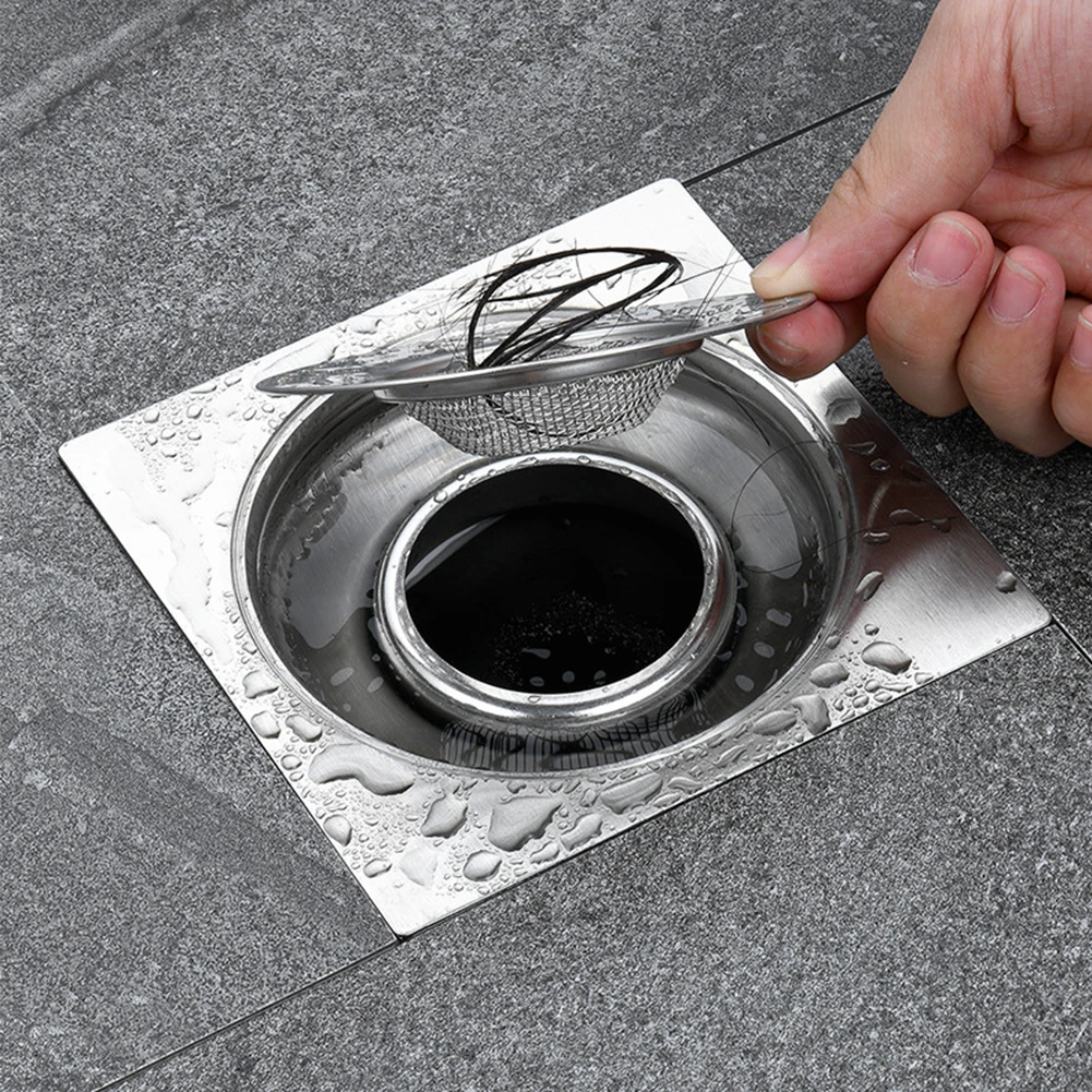 1PCS Household Stainless Steel Sink Filter 7.8/9cm Pool Bathtub Bathroom Sewer Floor Drain Kitchen Anti-clog Slag Strainer Tools
1PCS Household Stainless Steel Sink Filter 7.8/9cm Pool Bathtub Bathroom Sewer Floor Drain Kitchen Anti-clog Slag Strainer Tools