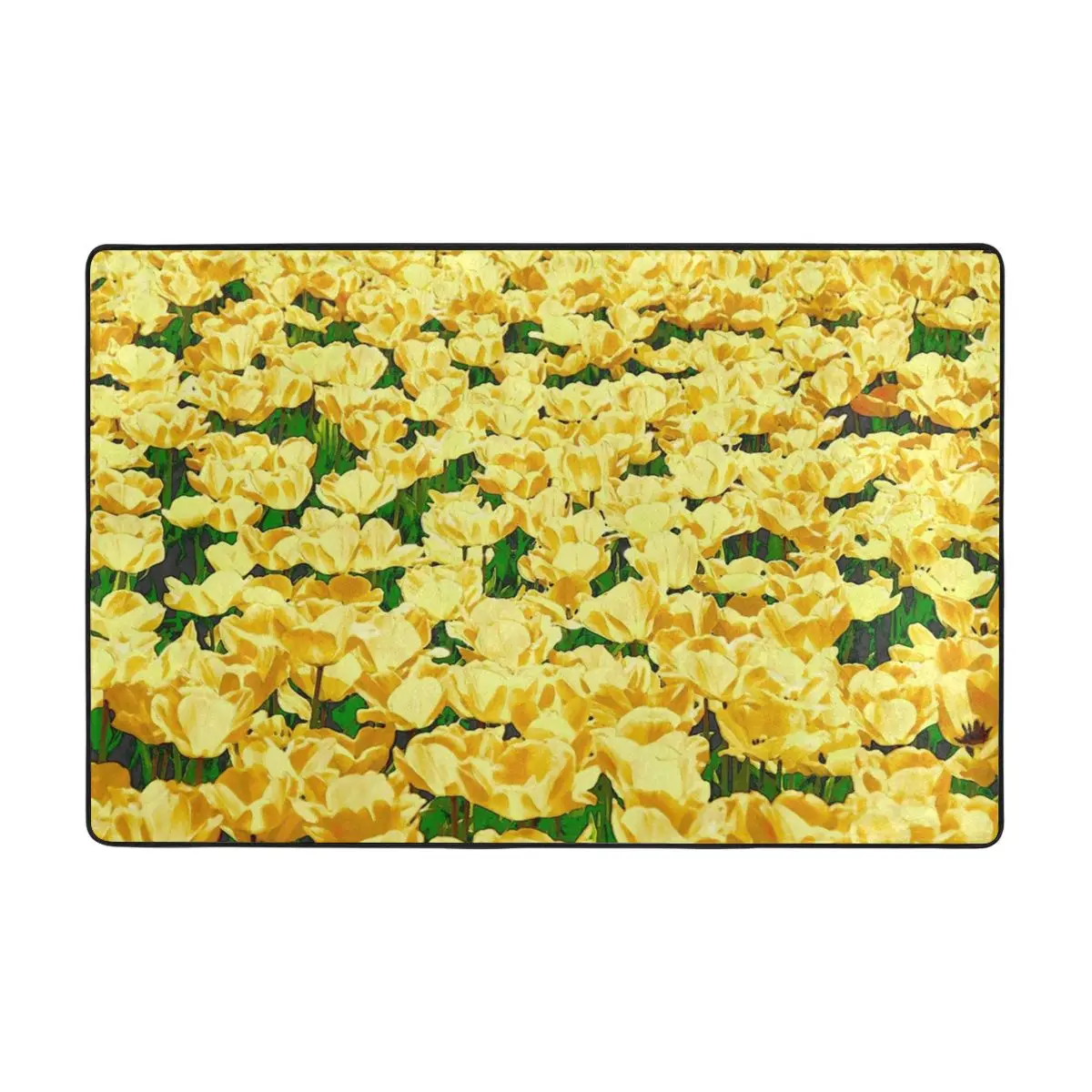 Tulip Field Golden Yellow Doormat Carpet Mat Rug Polyester Anti-slip Floor Decor Bath Bathroom Kitchen Bedroom 60*90
Tulip Field Golden Yellow Doormat Carpet Mat Rug Polyester Anti-slip Floor Decor Bath Bathroom Kitchen Bedroom 60*90