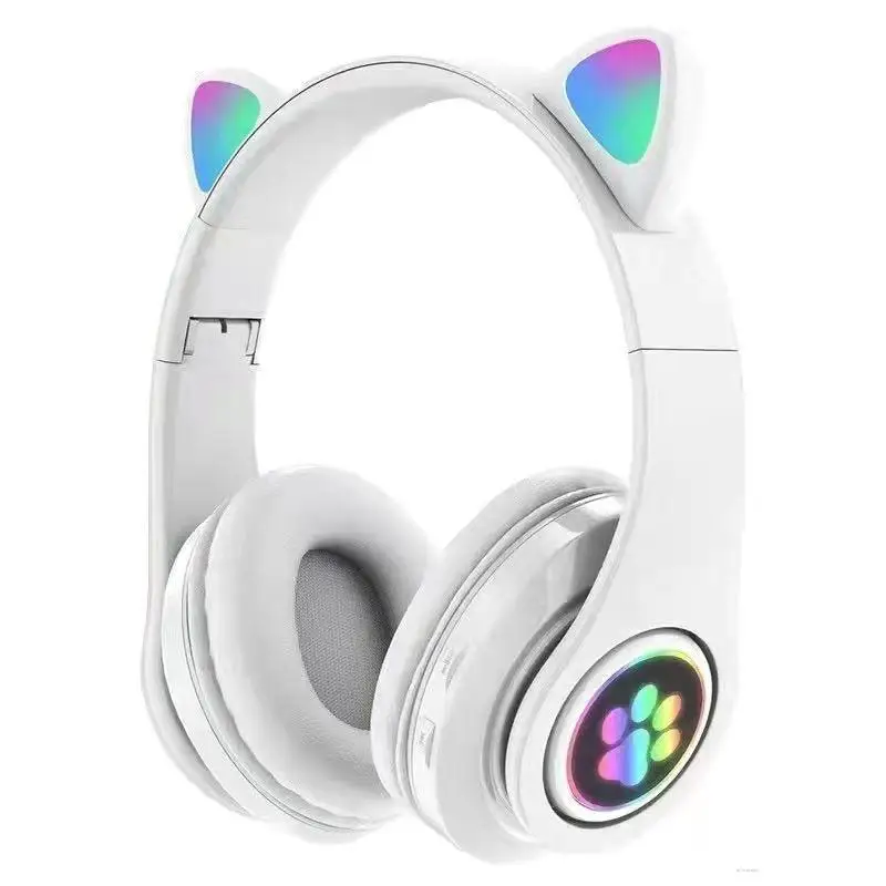 B39B Luminous Cat Ear Foldable Headphones Wireless Head-mounted Strong Bass Bluetooth Headphones
B39B Luminous Cat Ear Foldable Headphones Wireless Head-mounted Strong Bass Bluetooth Headphones
