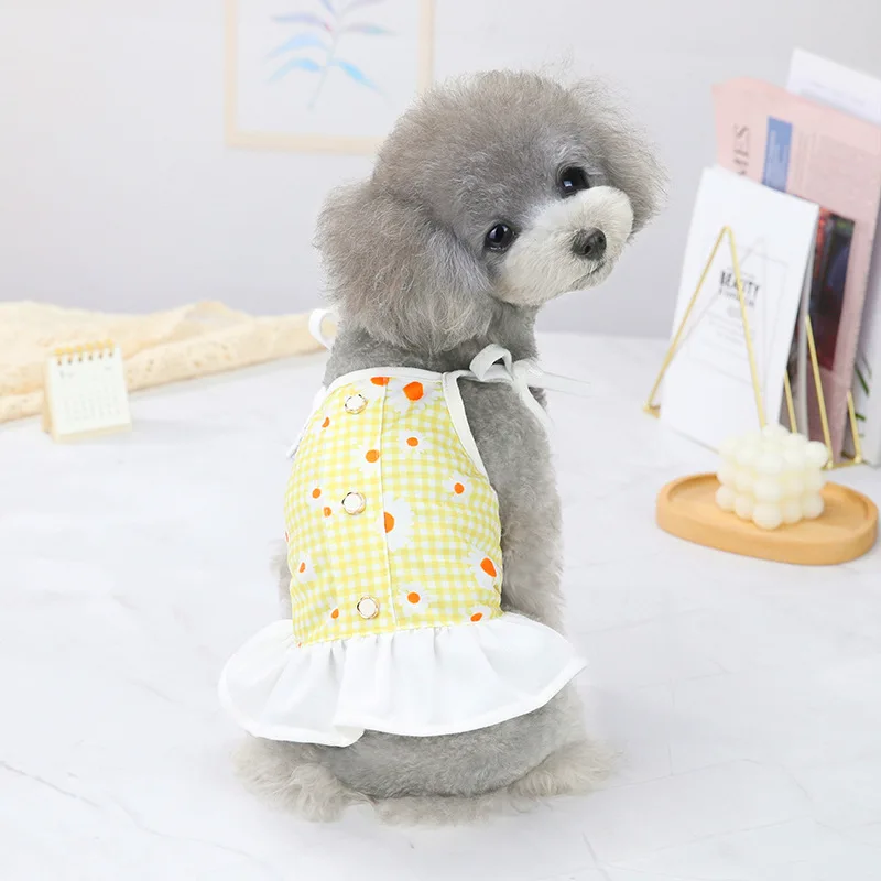 Cute Pet Dog Sleeveless Princess Dress Pet Dress Dog Skirt Sling Dress Colorful Dog Dress Comfortable Lace Puppy Dog Accessory
Cute Pet Dog Sleeveless Princess Dress Pet Dress Dog Skirt Sling Dress Colorful Dog Dress Comfortable Lace Puppy Dog Accessory