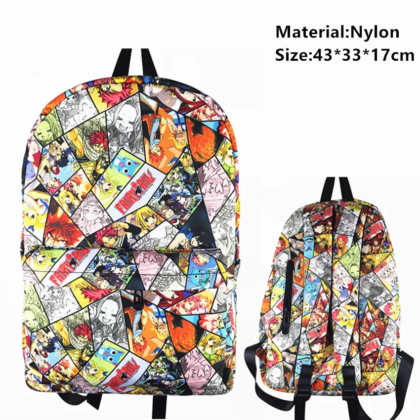 Нейлоновый рюкзак с героями аниме «Фея хвост» Natsu Люси, Подростковая Женская дорожная сумка для ноутбука, Повседневная сумка для книг для ма...
Нейлоновый рюкзак с героями аниме «Фея хвост» Natsu Люси, Подростковая Женская дорожная сумка для ноутбука, Повседневная сумка для книг для ма...
