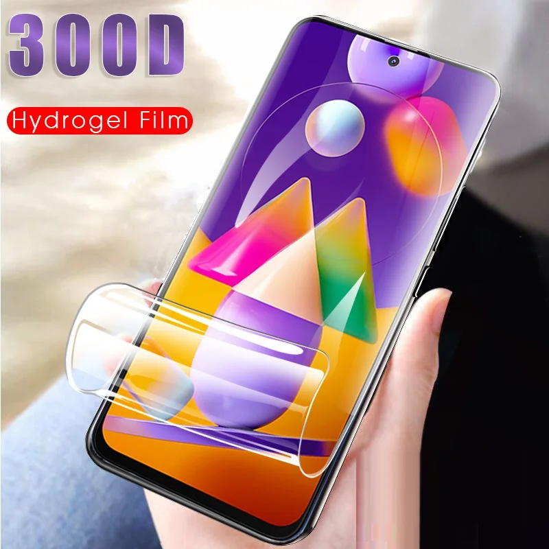 9D Защитная пленка для Samsung Galaxy A10 A20 A30 A40 A50 A60 A70 A80 A90 Гидрогелевая M10 M20 M30 M40 экрана |