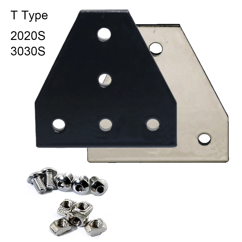 10pcs 20pcs 5 Hole 90 Degree Joint Board Plate Corner Angle Bracket Connection Joint Strip Aluminum Profile for 2020
10pcs 20pcs 5 Hole 90 Degree Joint Board Plate Corner Angle Bracket Connection Joint Strip Aluminum Profile for 2020