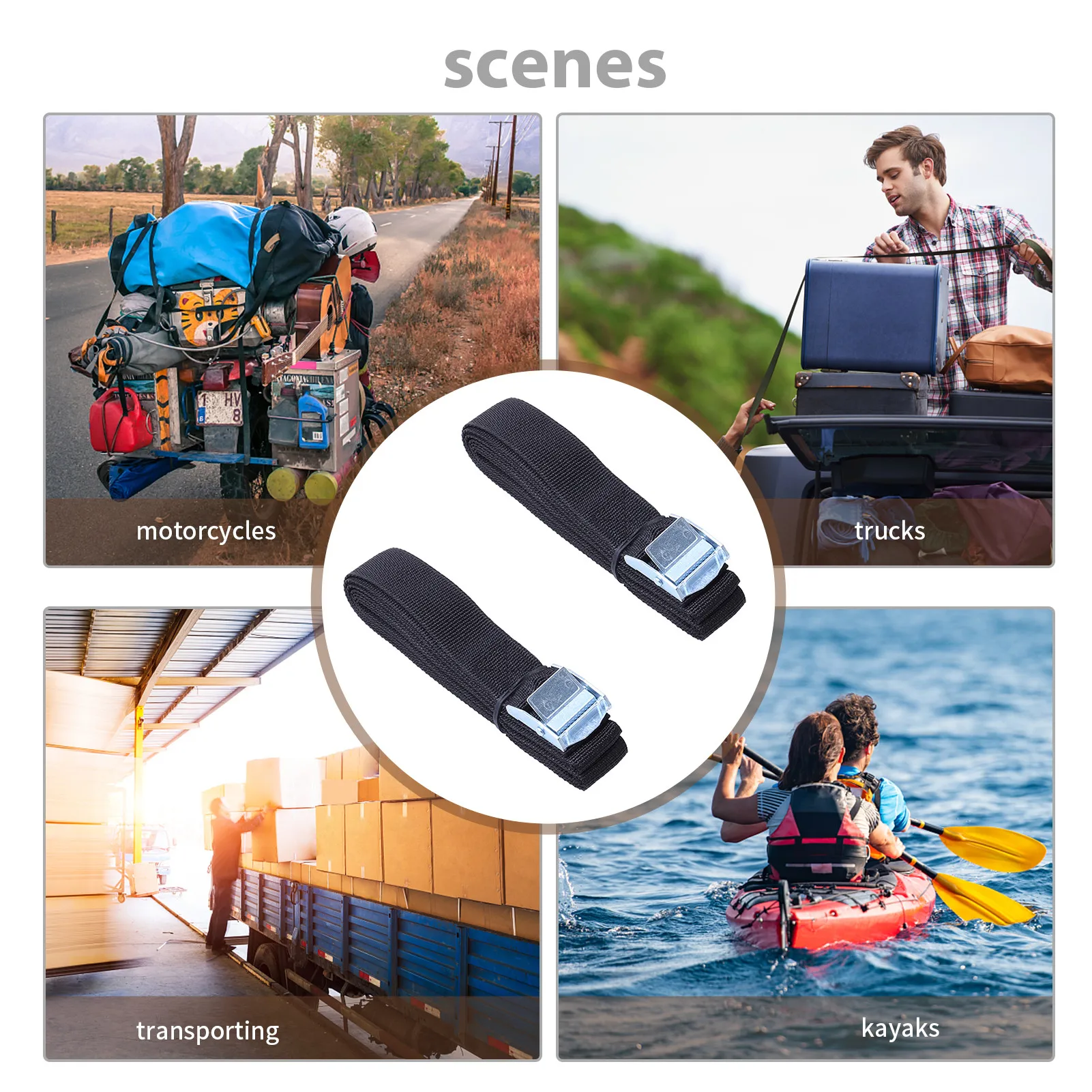 2pcs Car Lashing Nylon Straps Strong Load-Capacity Portable Buckle Strap Luggage Bag Fixed Strap Reinforcement Rope Weaving
2pcs Car Lashing Nylon Straps Strong Load-Capacity Portable Buckle Strap Luggage Bag Fixed Strap Reinforcement Rope Weaving