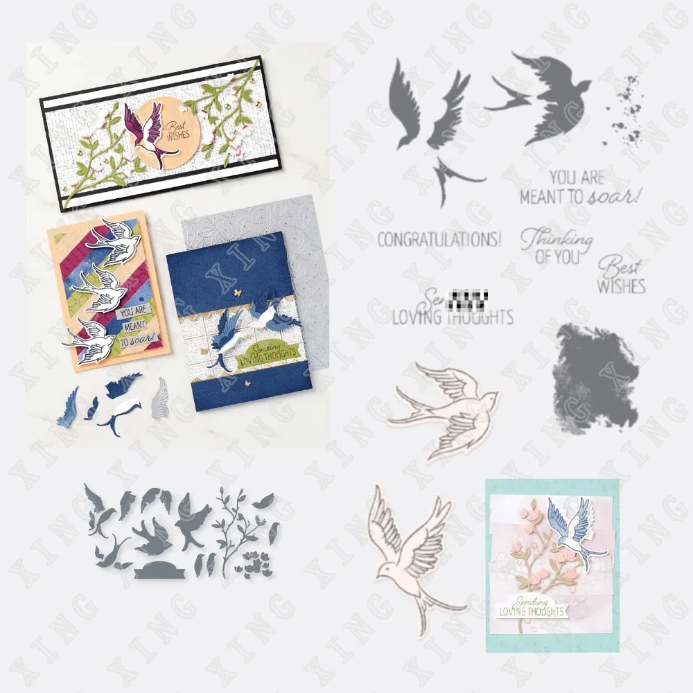 2022 Spring Swallows new Metal Cutting Dies Stamps Scrapbook Diary Decoration Embossing Template Diy Greeting Card Handmade
2022 Spring Swallows new Metal Cutting Dies Stamps Scrapbook Diary Decoration Embossing Template Diy Greeting Card Handmade