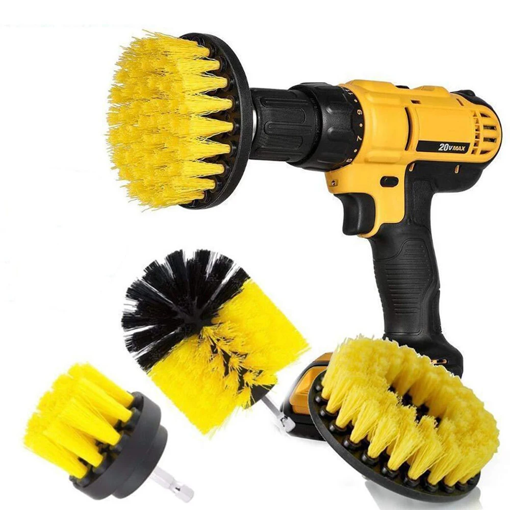 Drill Brush Accessories Power Scrubber Attachment Kit Electric Cleaning Brush Attachment Power Tools Attachment
Drill Brush Accessories Power Scrubber Attachment Kit Electric Cleaning Brush Attachment Power Tools Attachment