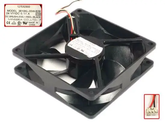 NMB-MAT 3610KL-05W-B39 C10 DC 24V 0.11A 3-проводной 90x90x25 мм вентилятор охлаждения сервера
NMB-MAT 3610KL-05W-B39 C10 DC 24V 0.11A 3-проводной 90x90x25 мм вентилятор охлаждения сервера
