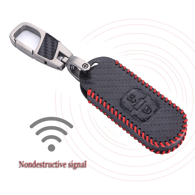 1pc Hand Sewing Leather Car Key Case Covers for Mazda MX5 Remote Keychain Bag Accessory Key Chains Shell Car Accessories
1pc Hand Sewing Leather Car Key Case Covers for Mazda MX5 Remote Keychain Bag Accessory Key Chains Shell Car Accessories