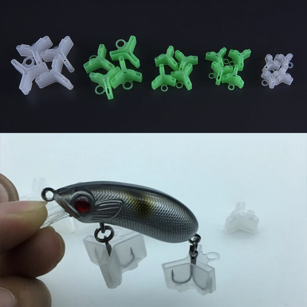 50Pcs Durable Fishing Treble Hooks Covers Case Bonnets Caps Safety Protector Set 5 Sizes
50Pcs Durable Fishing Treble Hooks Covers Case Bonnets Caps Safety Protector Set 5 Sizes