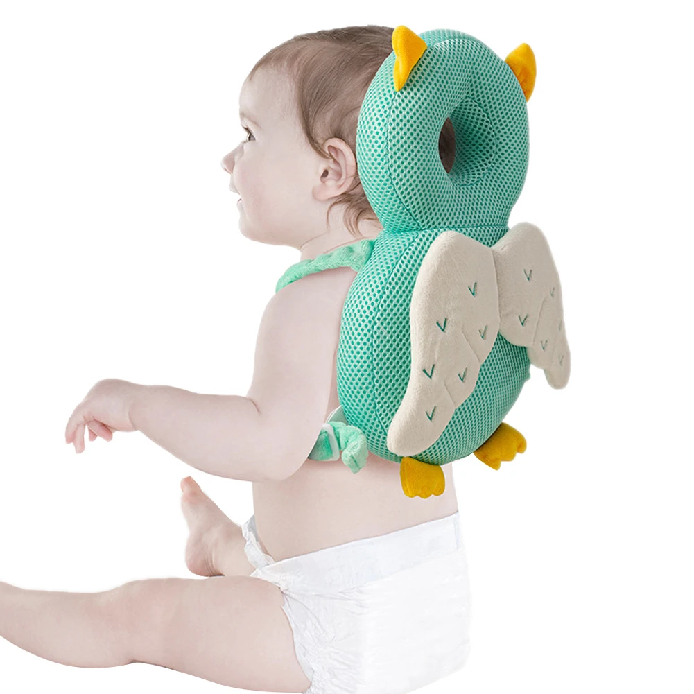 Детская подушка с защитой головы от падения милым мультяшным принтом для защиты
