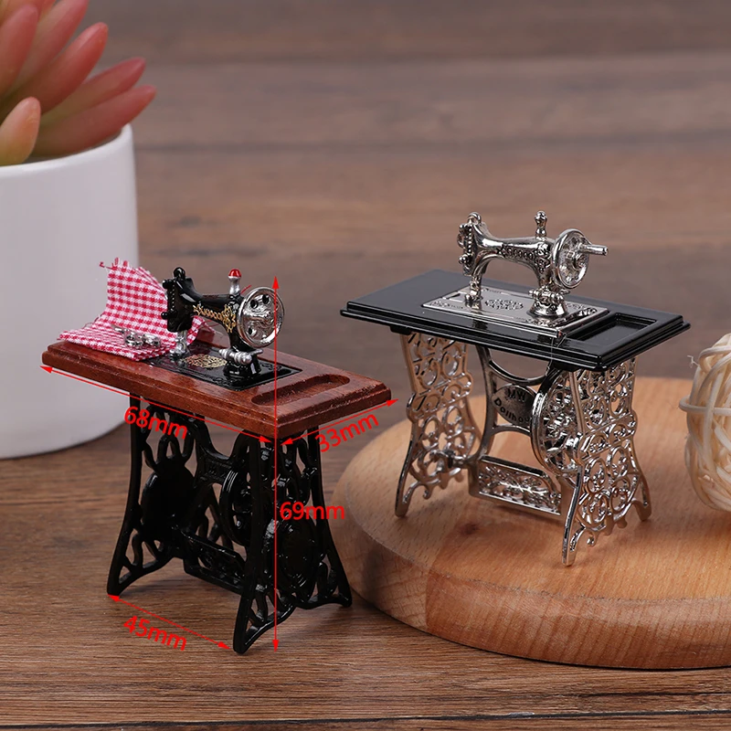 Dollhouse Decor Miniature Furniture Wooden Sewing Machine with Thread Scissors Accessories for Dolls House Kids Toys for Girls
Dollhouse Decor Miniature Furniture Wooden Sewing Machine with Thread Scissors Accessories for Dolls House Kids Toys for Girls