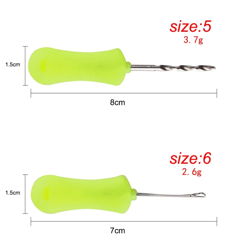 1-4pcs Carp Fishing Boilie Bait Drill Baiting Needle Gate Needle Pellet Hair Rigs Splicing Making Tools Rigs Loading Accessories
1-4pcs Carp Fishing Boilie Bait Drill Baiting Needle Gate Needle Pellet Hair Rigs Splicing Making Tools Rigs Loading Accessories