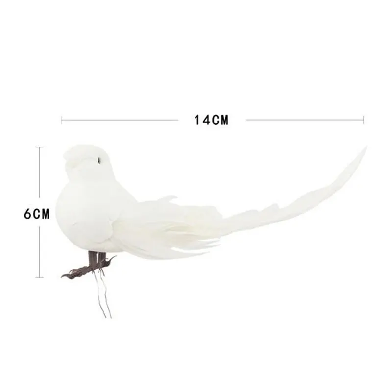 2 PCS Decorative Fake Doves White Artificial Foam Feather Wedding Ornament Home Craft Table Decor Bird Toy Wedding Decor
2 PCS Decorative Fake Doves White Artificial Foam Feather Wedding Ornament Home Craft Table Decor Bird Toy Wedding Decor