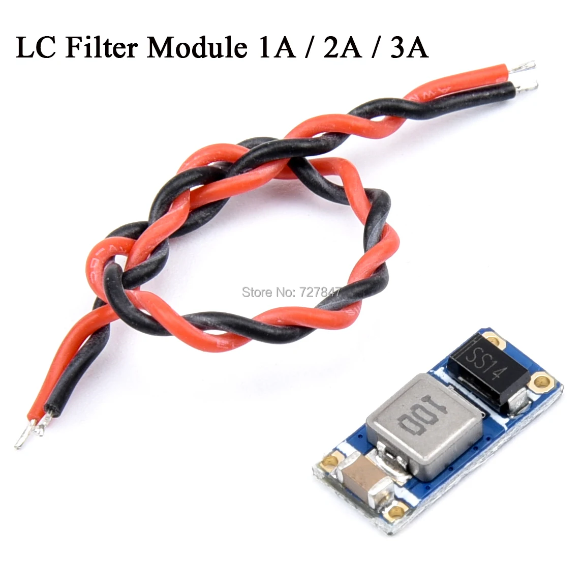 Readytosky Mini L-C Power LC фильтр Модуль 1A / 2A 3A RTF LC-FILTER 1-4S 16V специально для мини-дрона FPV