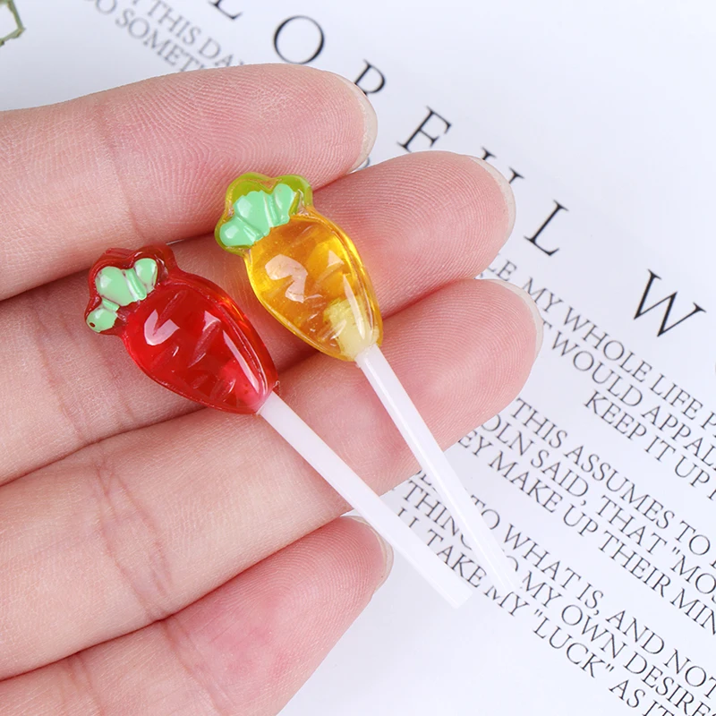 4Pcs 1/12 doll DIY Craft Lovely Resin Carrot Lollipop Mini Crafts Bonsai Micro Landscape Fairy Garden Miniatures Decoration
4Pcs 1/12 doll DIY Craft Lovely Resin Carrot Lollipop Mini Crafts Bonsai Micro Landscape Fairy Garden Miniatures Decoration