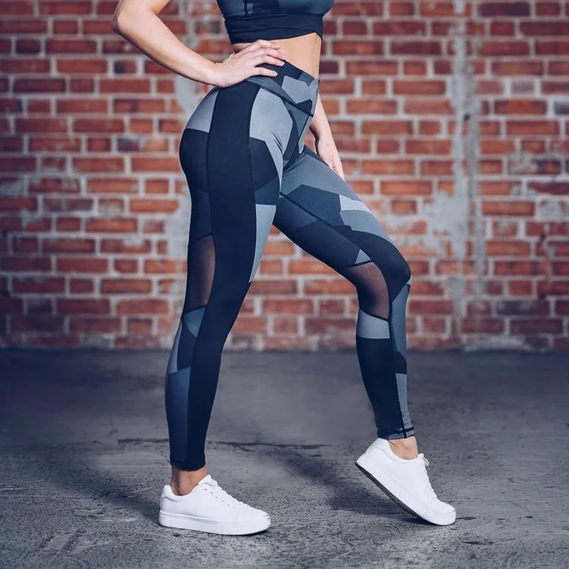 New Print Mesh Patchwork Sexy Women Yoga Pants Slim High Waist Sports Leggings Push Up Gym Fitness Elastic Trousers Yoga Pants
New Print Mesh Patchwork Sexy Women Yoga Pants Slim High Waist Sports Leggings Push Up Gym Fitness Elastic Trousers Yoga Pants