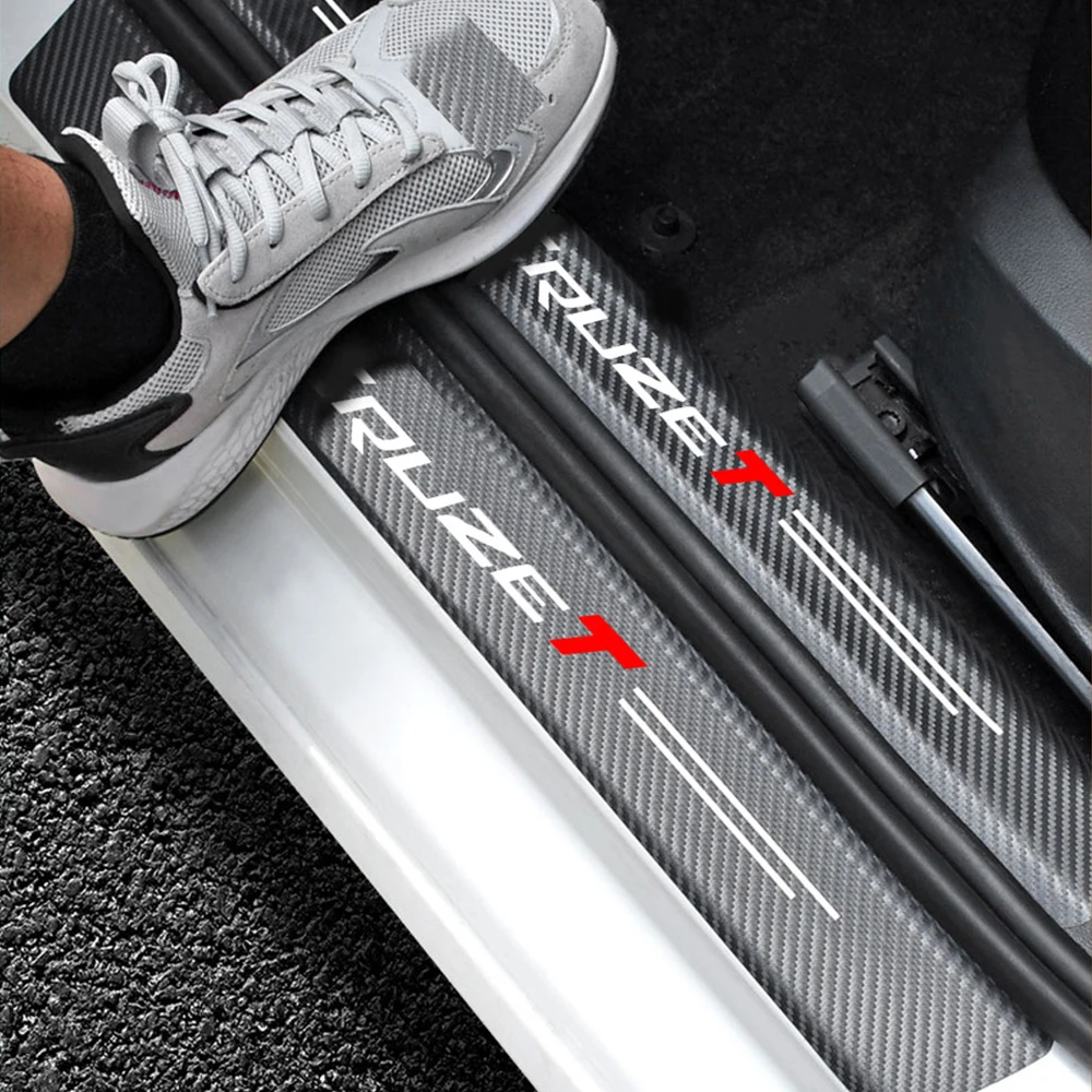 4pcs car accessories Carbon fiber cloth Door Sill Strip Welcome Pedal Trim Auto Car-Styling Stickers for Chevrolet Cruze CruzeT
4pcs car accessories Carbon fiber cloth Door Sill Strip Welcome Pedal Trim Auto Car-Styling Stickers for Chevrolet Cruze CruzeT