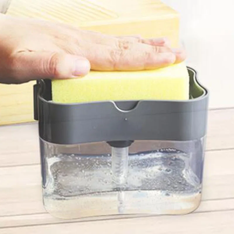 Press Soap Dispenser With Sponge Box Double Layer Manual Scrubber Kitchen Bathroom Storage Supplies Dozownik Do Mydla
Press Soap Dispenser With Sponge Box Double Layer Manual Scrubber Kitchen Bathroom Storage Supplies Dozownik Do Mydla