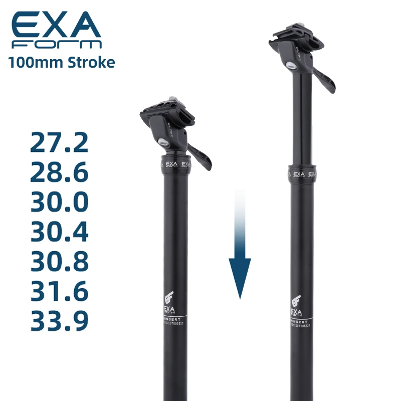 KS EXA Bicycle Seatpost 27.2mm Manual Lift Mountain Bike Seatpost 30/30.4/30.8/31.6/33.9mm Hydraulic Manual Control Seatpost
KS EXA Bicycle Seatpost 27.2mm Manual Lift Mountain Bike Seatpost 30/30.4/30.8/31.6/33.9mm Hydraulic Manual Control Seatpost
