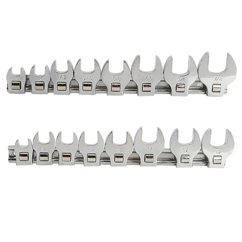 8pcs/set Metric Imperial Interchangeable Head for 3/8'' Ratchet Wrench Spanner
8pcs/set Metric Imperial Interchangeable Head for 3/8'' Ratchet Wrench Spanner