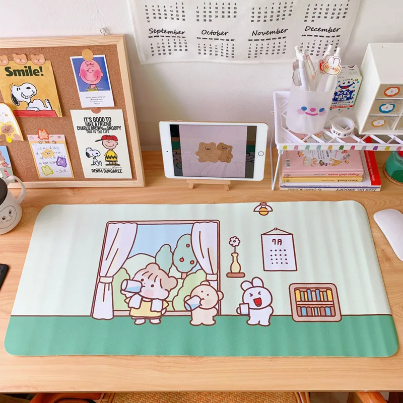 1 Pc Lovely Girl Mouse Pad Kawaii Bear Desk Mat Large Size Pads Waterproof Office Decoration Cup Mat Antislip Cute Stationary
1 Pc Lovely Girl Mouse Pad Kawaii Bear Desk Mat Large Size Pads Waterproof Office Decoration Cup Mat Antislip Cute Stationary